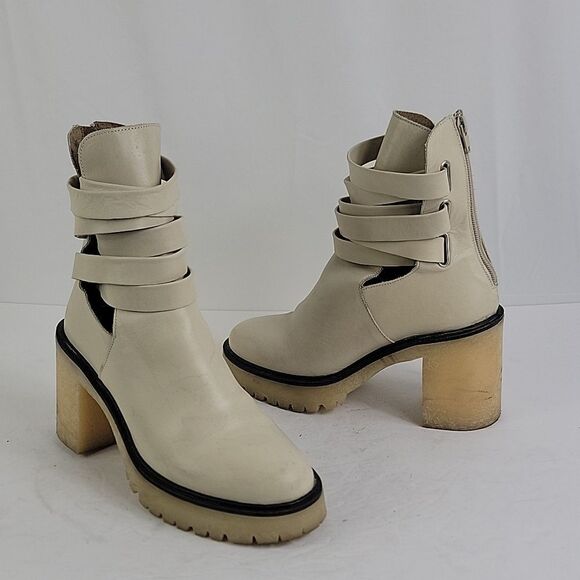 Free People Jesse Womens Cutout Boot - Picture 3 of 11